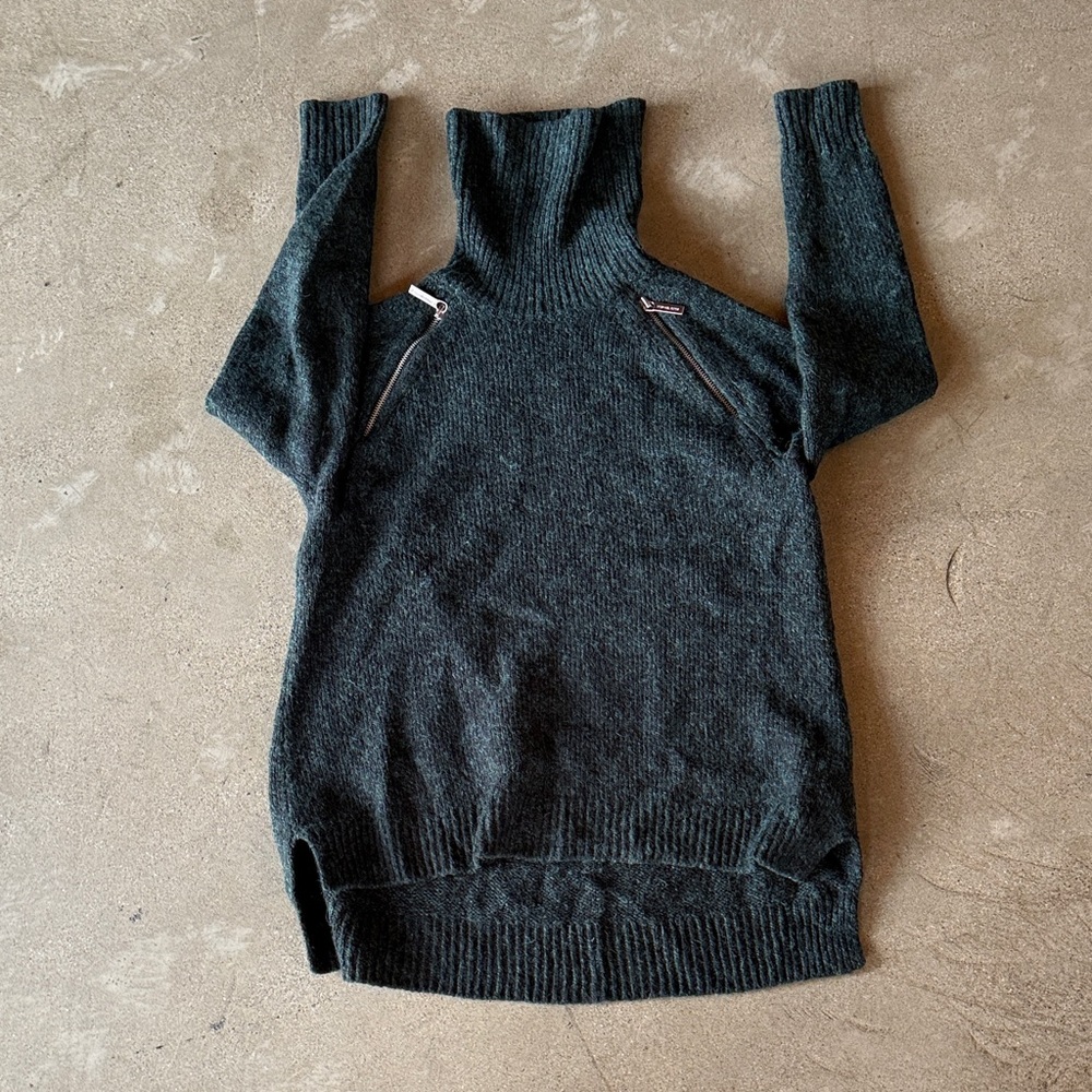 Michael Kors Charcoal Turtleneck Sweater